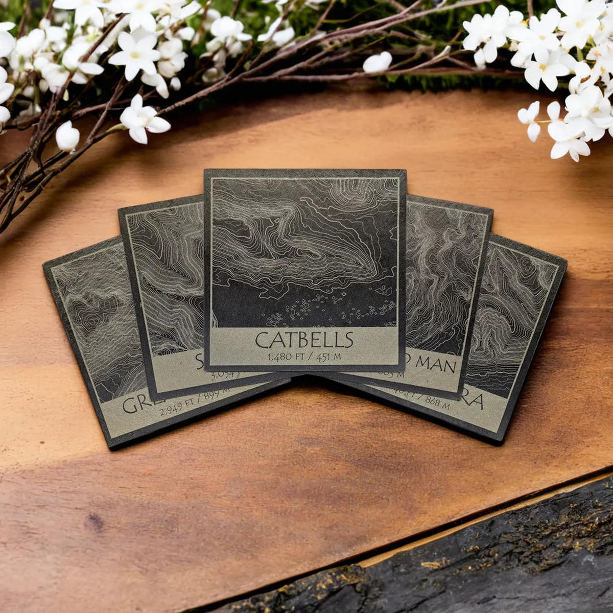 Wetherlam Lake District Engraved Coasters