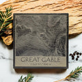 Great Gable Lake District Engraved Coasters
