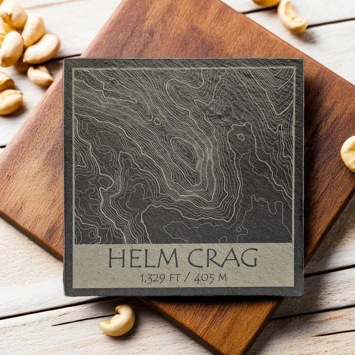 Helm Crag Lake District Engraved Coasters