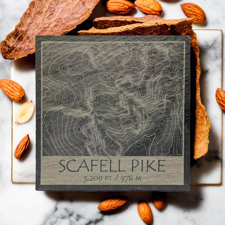 Scafell Pike Lake District Engraved Coasters