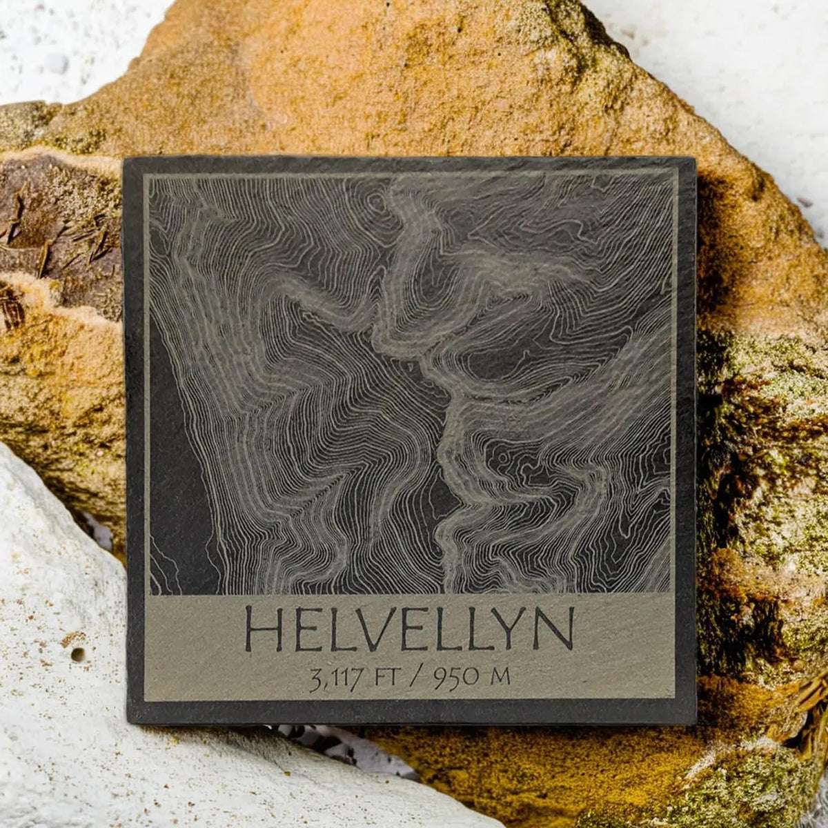 Helvellyn Lake District Engraved Coasters