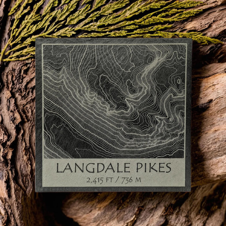 Langdale Pikes Lake District Engraved Coasters