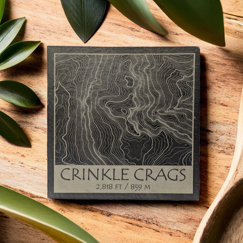 Crinkle Crags Lake District Engraved Coasters
