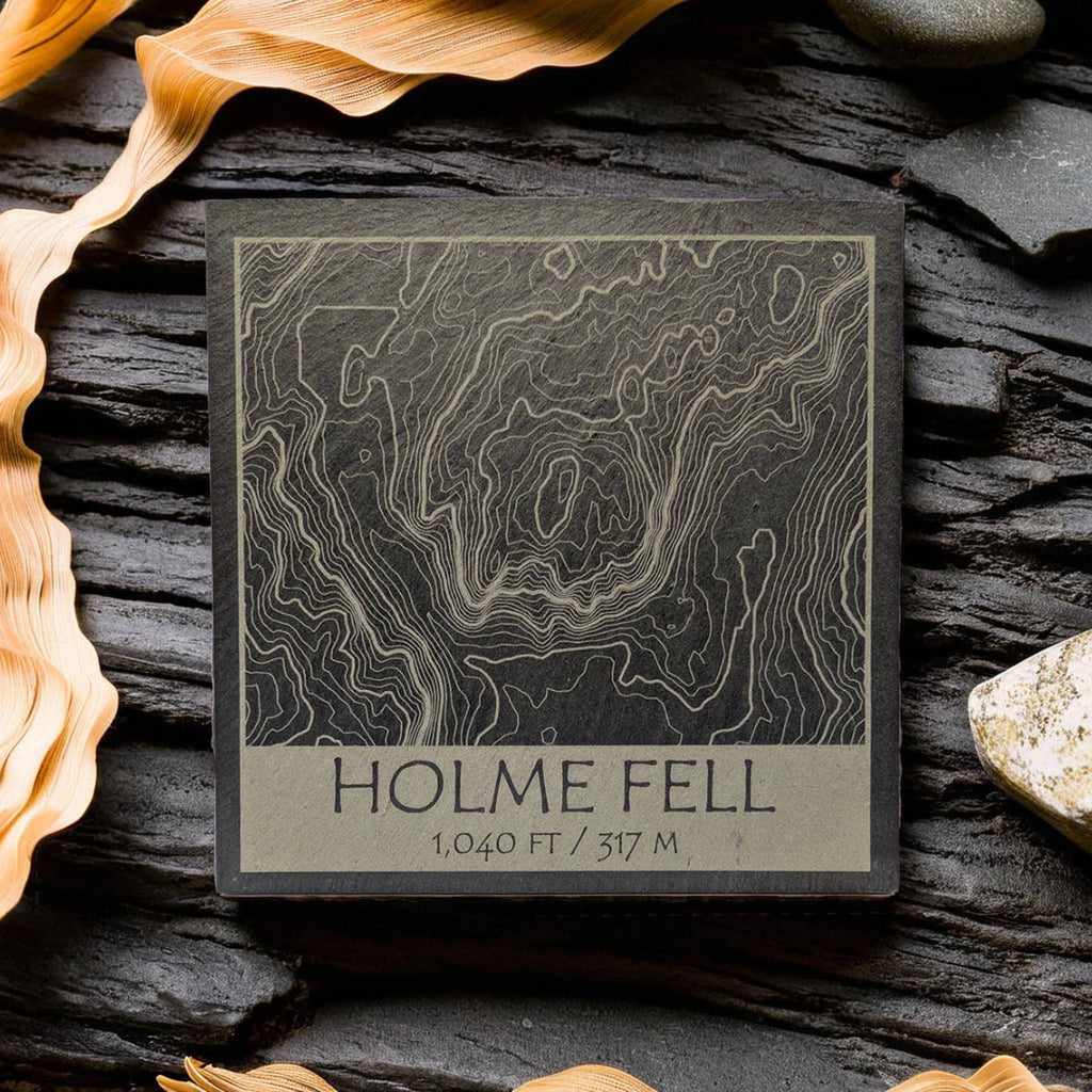 Holme Fell Lake District Engraved Coasters