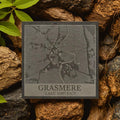 Grasmere Lake District Engraved Coasters